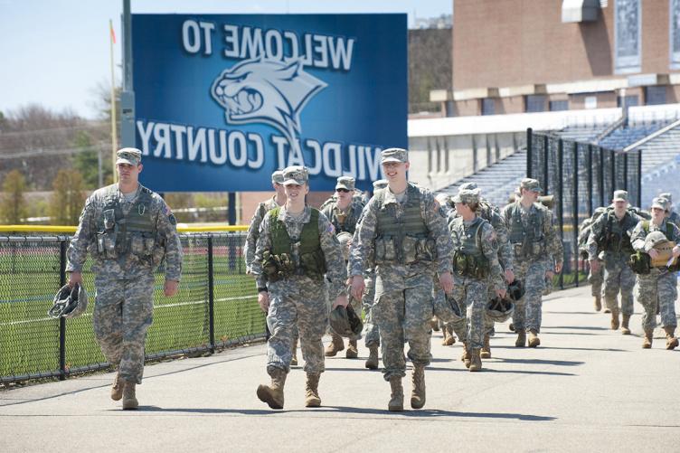 N.H. National Guard students on campus